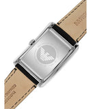 Buy Shop Emporio Armani Classic Analog Black Dial Black Leather Strap Strap Watch For Men - AR1604 USA Online