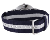 Buy Shop Daniel Wellington Classy Glasgow White Dial Two Tone Nylon Strap Watch For Women - DW00100082 USA Online