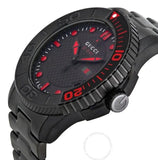 Buy Shop Gucci G Timeless Sport Black Dial Black Steel Strap Watch For Men - YA126230 USA Online