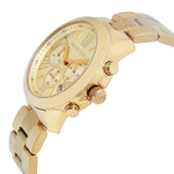 Buy Shop Michael Kors Bradshaw Chronograph Gold Dial Gold Steel Strap Watch For Women - MK5777 USA Online
