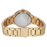 Buy Shop Michael Kors Taryn Quartz Gold Dial Gold Steel Strap Watch For Women - MK4459 USA Online