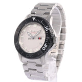 Buy Shop Gucci G Timeless Sport White Dial Silver Steel Strap Watch For Men - YA126250 USA Online