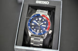 Seiko 5 Sports Automatic Blue Dial Silver Steel Strap Watch For Men - SRPD53K1