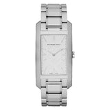Buy Shop Burberry Heritage Silver Dial Silver Steel Strap Watch For Women - BU9400 USA Online