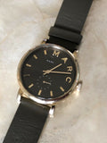 Buy Shop Marc Jacobs Baker Olive Green Dial Olive Green Leather Strap Watch for Women - MBM1328 USA Online