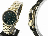 Buy Shop Marc Jacobs Baker Green Dial Gold Steel Strap Watch for Women - MBM3249 USA Online