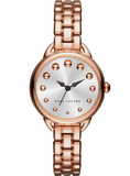 Buy Shop Marc Jacobs Betty White Dial Rose Gold Steel Strap Watch for Women - MJ3496 USA Online