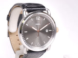Buy Shop Fossil Commuter Grey Dial Brown Leather Strap Watch for Men - FS5417 USA Online