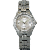 Buy Shop Guess Water Pro Diamonds Silver Dial Silver Steel Strap Watch For Women - G75511M USA Online