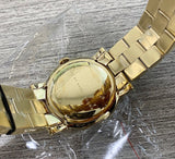Buy Shop Marc Jacobs Amy Blue Dial Gold Steel Strap Watch for Women - MBM3220 USA Online