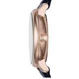 Buy Shop Marc Jacobs Baker Navy Blue Dial Blue Leather Strap Watch for Women - MBM1331 USA Online