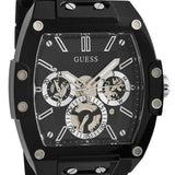 Buy Shop Guess Phoenix Multifunction Black Dial Black Rubber Strap Watch for Men - GW0203G3 USA Online