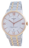 Buy Shop Tissot Chemin des Tourelles Powermatic 80 Helvetic Pride Silver Dial Two Tone Steel Strap Watch for Men - T099.407.22.038.01 USA Online