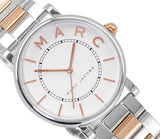 Marc Jacobs Roxy Silver Dial Two Tone Stainless Steel Strap Watch for Women - MJ3551