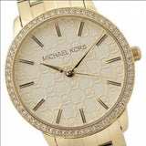 Buy Shop Michael Kors Argyle Glitz Rose Gold Dial Rose Gold Steel Strap Watch For Women - MK3120 USA Online