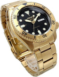 Buy Shop Seiko 5 Sports Automatic Black Dial Gold Steel Strap Watch For Men - SRPK18 USA Online