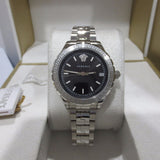 Buy Shop Versace Hellenyium Black Dial Silver Steel Strap Watch for Women - V12020015 USA Online