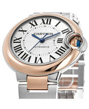 Buy Shop Cartier Ballon Bleu de Cartier Silver Dial Two Tone Steel Strap Watch for Women - W2BB0032 USA Online