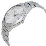 Buy Shop Michael Kors Slim Runway Silver Dial Silver Stainless Steel Strap Watch for Women - MK3178 USA Online