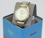 Buy Shop Fossil Machine Gold Dial Gold Steel Strap Watch for Men - FS5264 USA Online