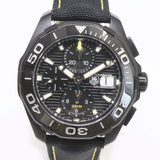 Buy Shop Tag Heuer Aquaracer PVD Black Dial Watch for Men - CAY218A.FC6361 USA Online