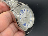 Buy Shop Michael Kors Bradshaw Quartz Silver Dial Silver Steel Strap Watch For Women - MK6320 USA Online