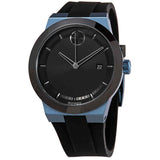 Buy Shop Movado Bold Fusion Black Dial Black Rubber Strap Watch for Men - 3600626 USA Online