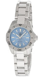 Buy Shop Tag Heuer Aquaracer Professional 200 Quartz Blue Dial Silver Steel Strap Watch for Women - WBP1415.BA0622 USA Online