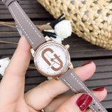 Buy Shop Marc Jacobs Corie White Dial Brown Leather Strap Watch for Women - MJ1581 USA Online