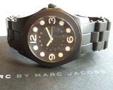 Buy Shop Marc Jacobs Pelly Black Dial Black Silicone Strap Watch for Women - MBM2516 USA Online