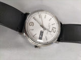 Buy Shop Marc Jacobs Fergus White Dial Black Leather Strap Watch for Men - MBM5076 USA Online