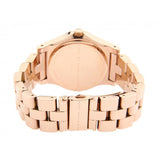 Buy Shop Marc Jacobs Rivera White Dial Rose Gold Steel Strap Watch for Women - MBM3138 USA Online