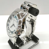 Buy Shop Marc Jacobs Rivera White Dial Silver Steel Strap Watch for Women - MBM3136 USA Online