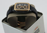 Buy Shop Fossil Multifunction Black Dial Black Leather Strap Watch for Men - BQ2654 USA Online