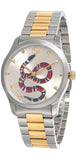 Buy Shop Gucci G Timeless Quartz Silver Dial Silver Steel Strap Watch For Women - YA1264075 USA Online
