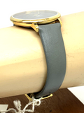 Buy Shop Movado 70th Anniversary Special Edition Grey Dial Grey Leather Strap Watch For Women - 0607140 USA Online
