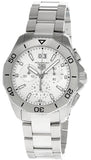 Buy Shop Tag Heuer Aquaracer Professional 200 Date White Dial Silver Steel Strap Watch for Men - CBP1111.BA0627 USA Online