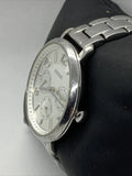 Buy Shop Fossil Jacqueline Silver Dial Silver Steel Strap Watch for Women - ES3664 USA Online