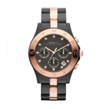 Buy Shop Marc Jacobs Blade Chronograph Grey Dial Two Tone Steel Strap Watch for Women - MBM3180 USA Online
