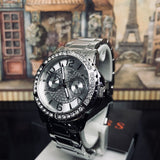 Buy Shop Guess Sassy Multifunction Quartz Silver Dial Silver Steel Strap Watch For Women - W0705L1 USA Online