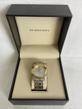 Buy Shop Burberry Heritage White Dial Two Tone Stainless Steel Strap Watch for Men - BU1358 USA Online