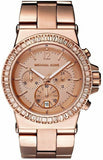 Buy Shop Michael Kors Dylan Rose Gold Dial Rose Gold Steel Strap Watch for Women - MK5412 USA Online