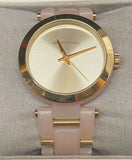 Buy Shop Michael Kors Delray Rose Gold Dial Pink Steel Strap Watch for Women - MK4316 USA Online