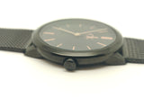 Buy Shop Calvin Klein Minimal Black Dial Black Mesh Bracelet Watch for Women - K3M22421 USA Online