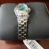 Buy Shop Marc Jacobs Amy Blue Dial Silver Steel Strap Watch for Women - MBM3274 USA Online
