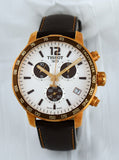Buy Shop Tissot Quickster Chronograph Silver Dial Watch For Men - T095.417.36.037.01 USA Online