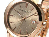 Buy Shop Burberry The City Rose Gold Dial Rose Gold Steel Strap Watch for Women - BU9034 USA Online