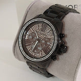 Buy Shop Michael Kors Wren Crystals Black Dial Black Steel Strap Watch For Women - MK6419 USA Online