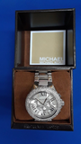 Buy Shop Michael Kors Camille Silver Dial Silver Steel Strap Watch for Women - MK5634 USA Online