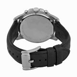 Buy Shop Fossil Grant Chronograph Black Dial Black Leather Strap Watch for Men - FS4812 USA Online